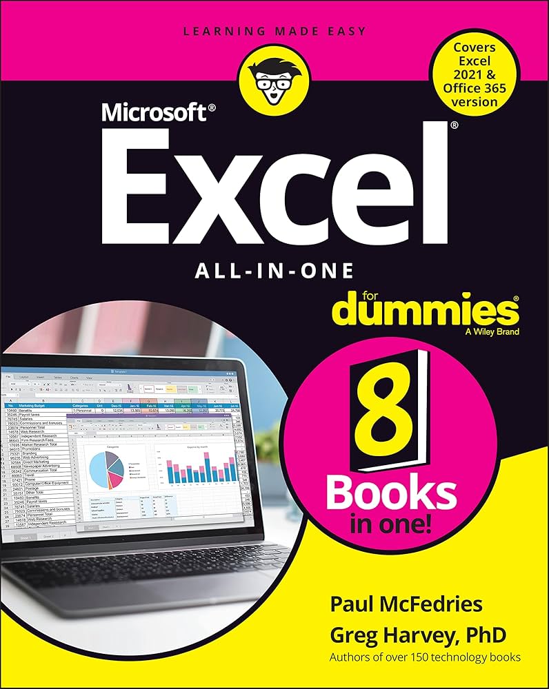 2. Microsoft Excel 2023 All-in-One for Dummies