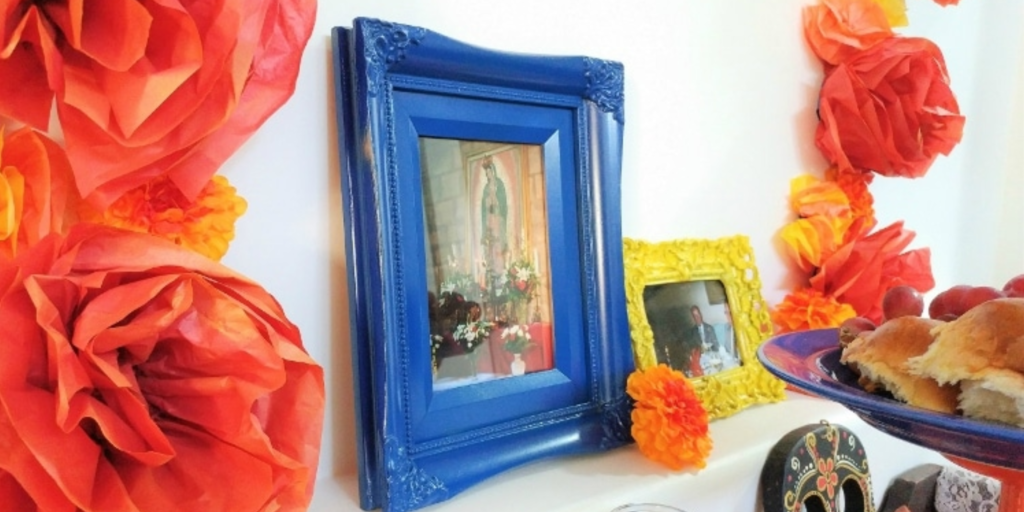 DIY Altar with Photo Frames