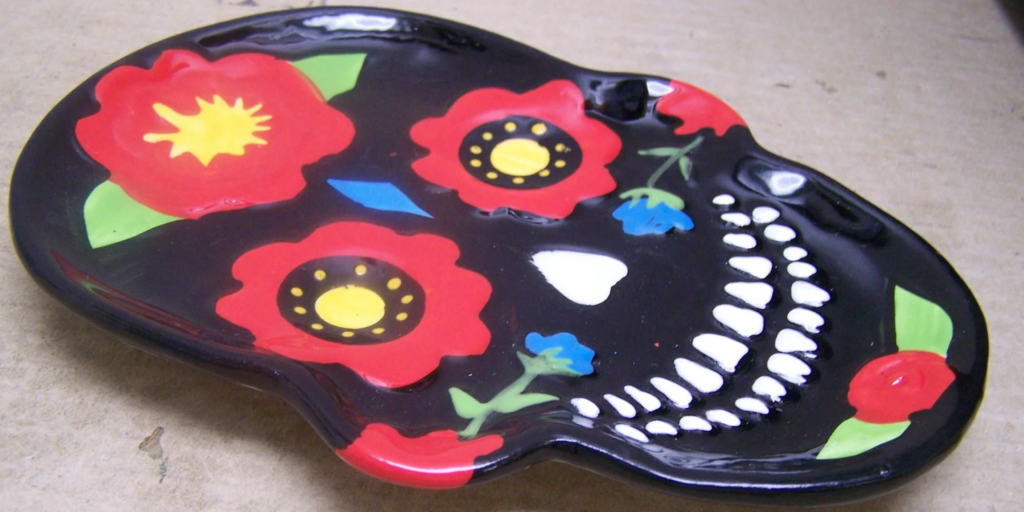 Painted Calavera Pottery