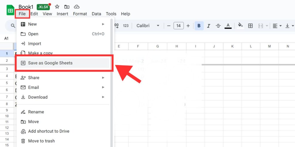 How to Convert Excel To Google Sheets