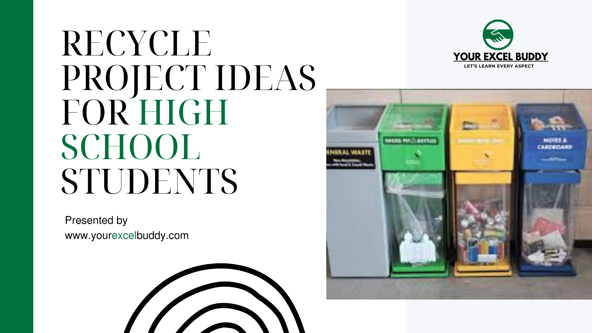 Recycle Project Ideas for High School Students